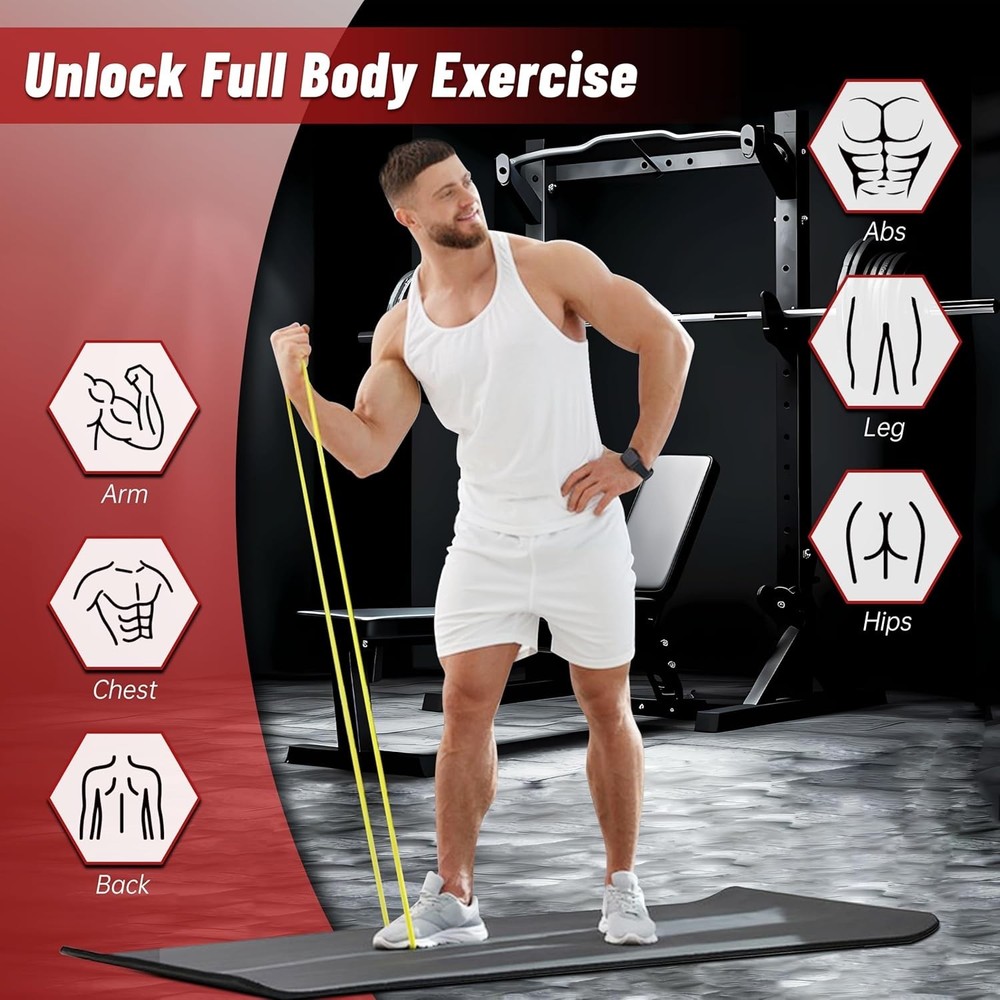 Pull Up Assistance Bands, 5-Level Resistance Bands for Working Out, Pull Up B...
