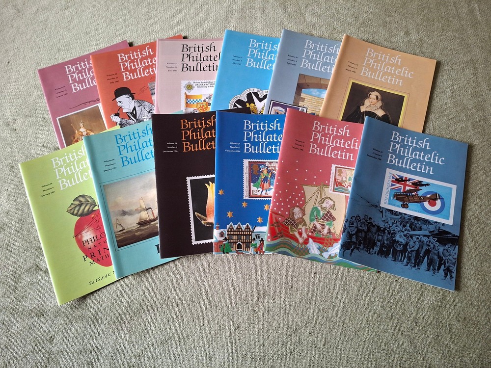 British Philatelic Bulletin Vol 24 Sept 1986 to August 1987