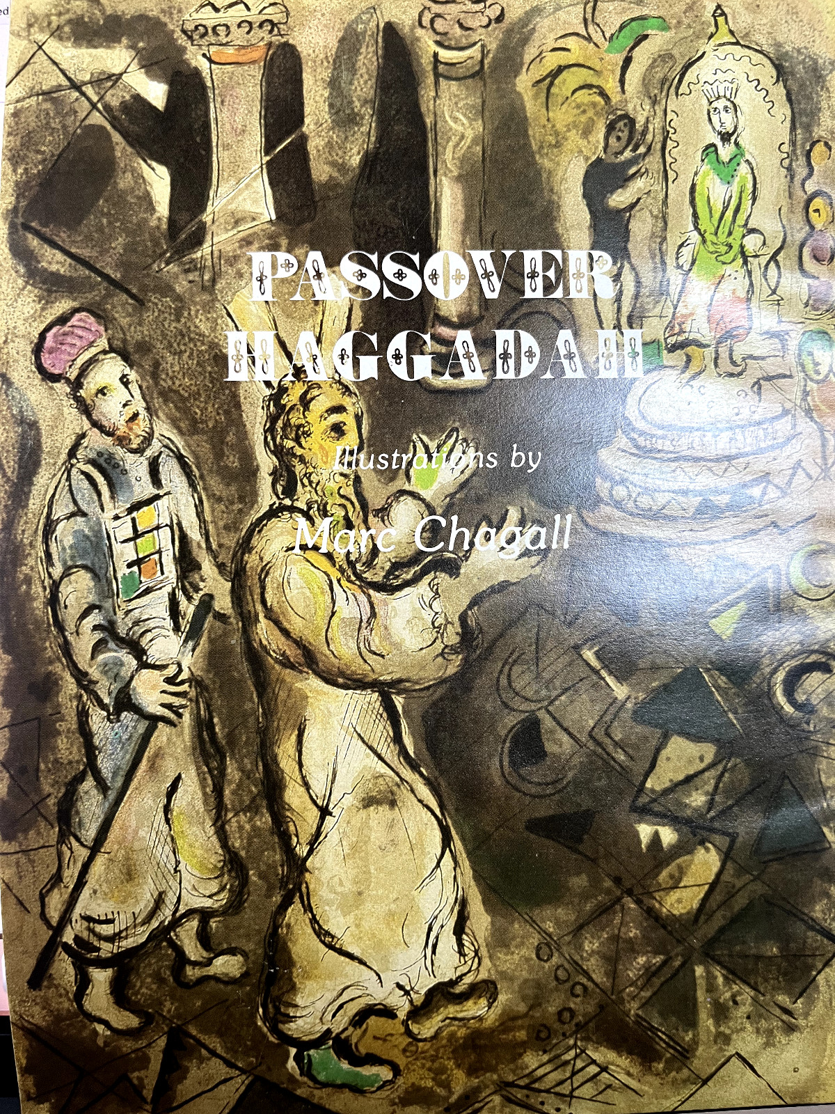 MARC CHAGALL illustrated  BOOK PASSOVER HAGGADAH