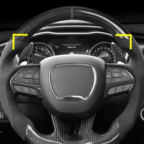 Shift Paddle Extended Compatible for Dodg Durango Charger Challenger Black
