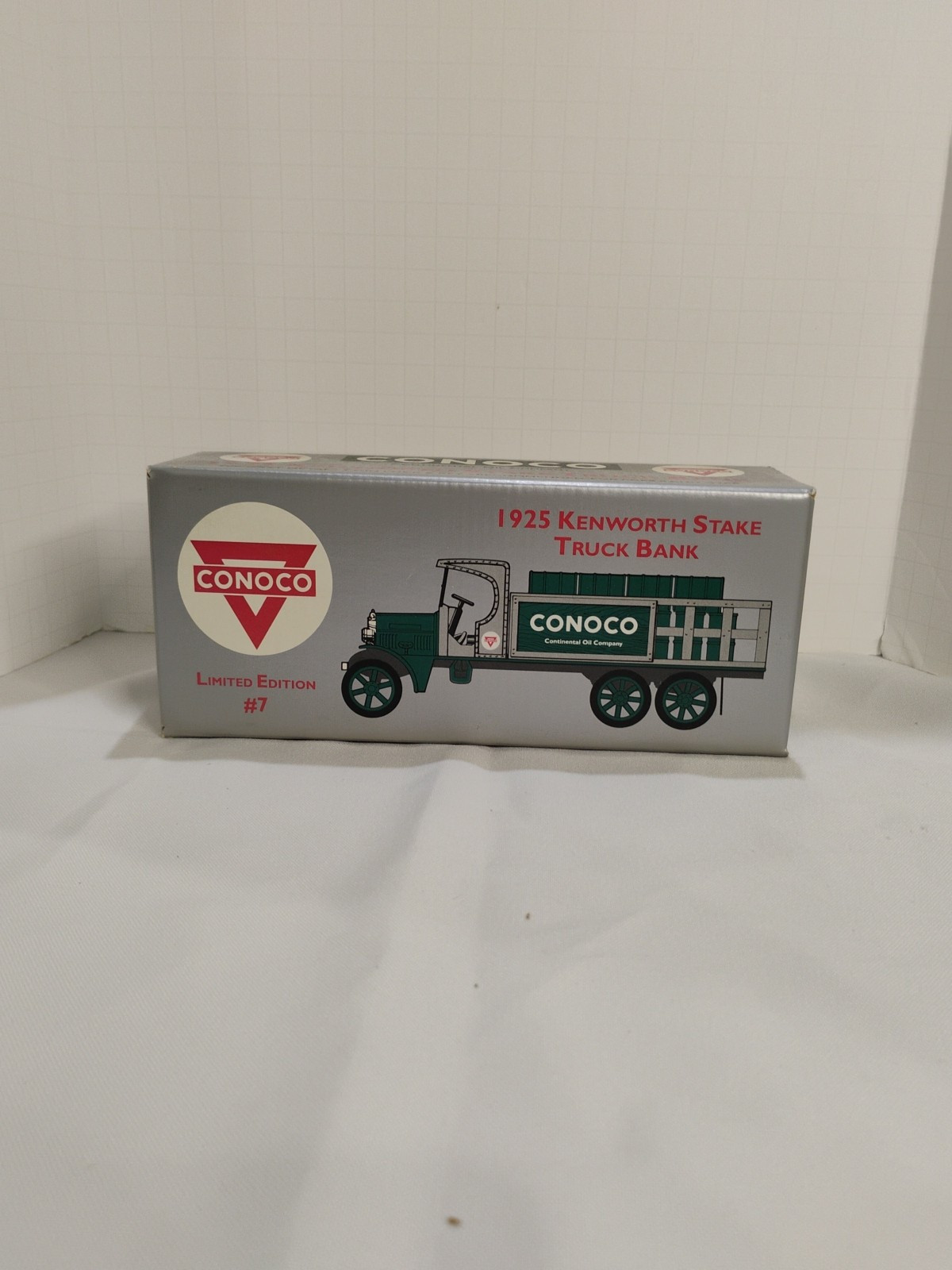 1925 KENWORTH TRUCK CONOCO BANK LIMITED EDITION #7 ERTL NIB!