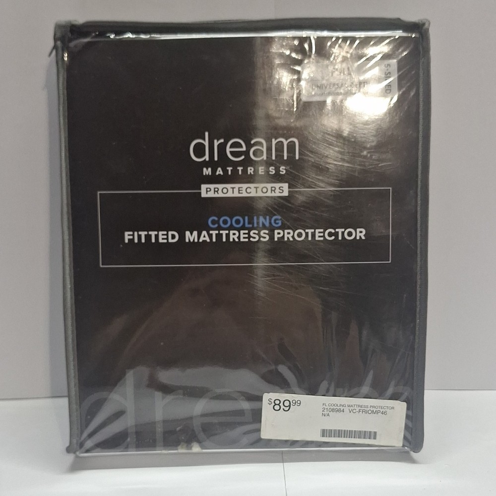 Dream Cooling Full Fitted Mattress Protector Smart-Tech Fabric Universal Depth