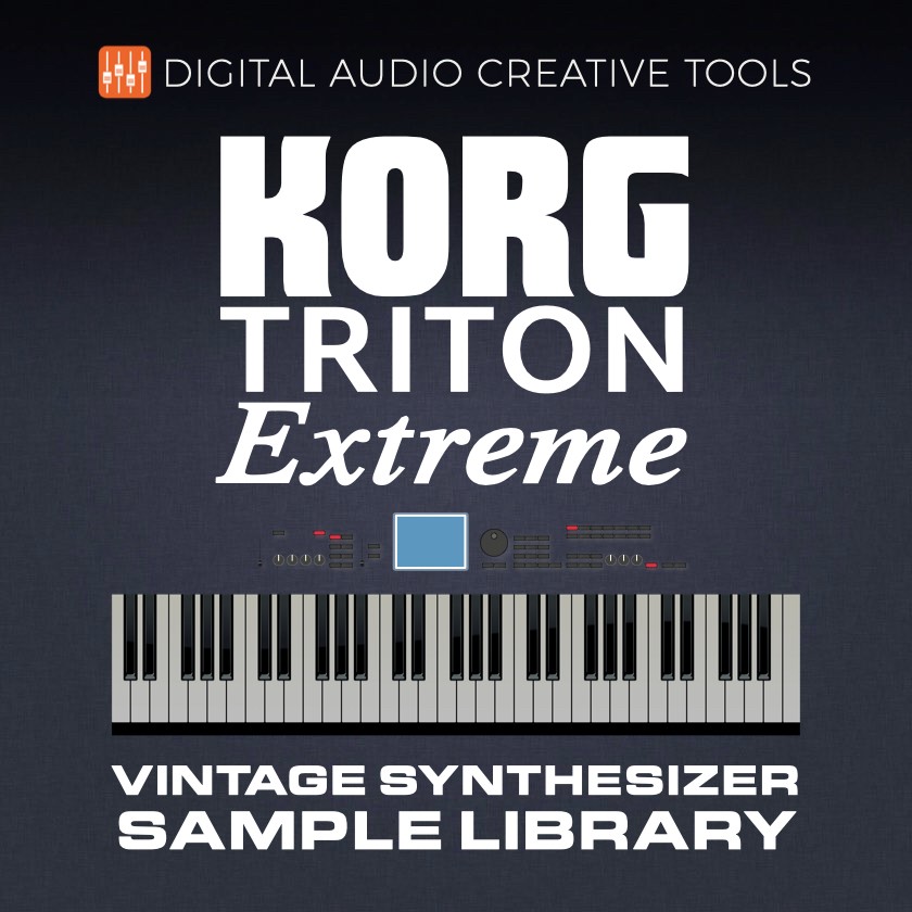 Korg Triton Extreme Synthesizer Sample Library - Instant Access