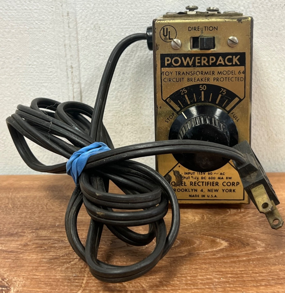 Model Rectifier Corp Powerpack Toy Transformer Model 64 TESTED WORKS