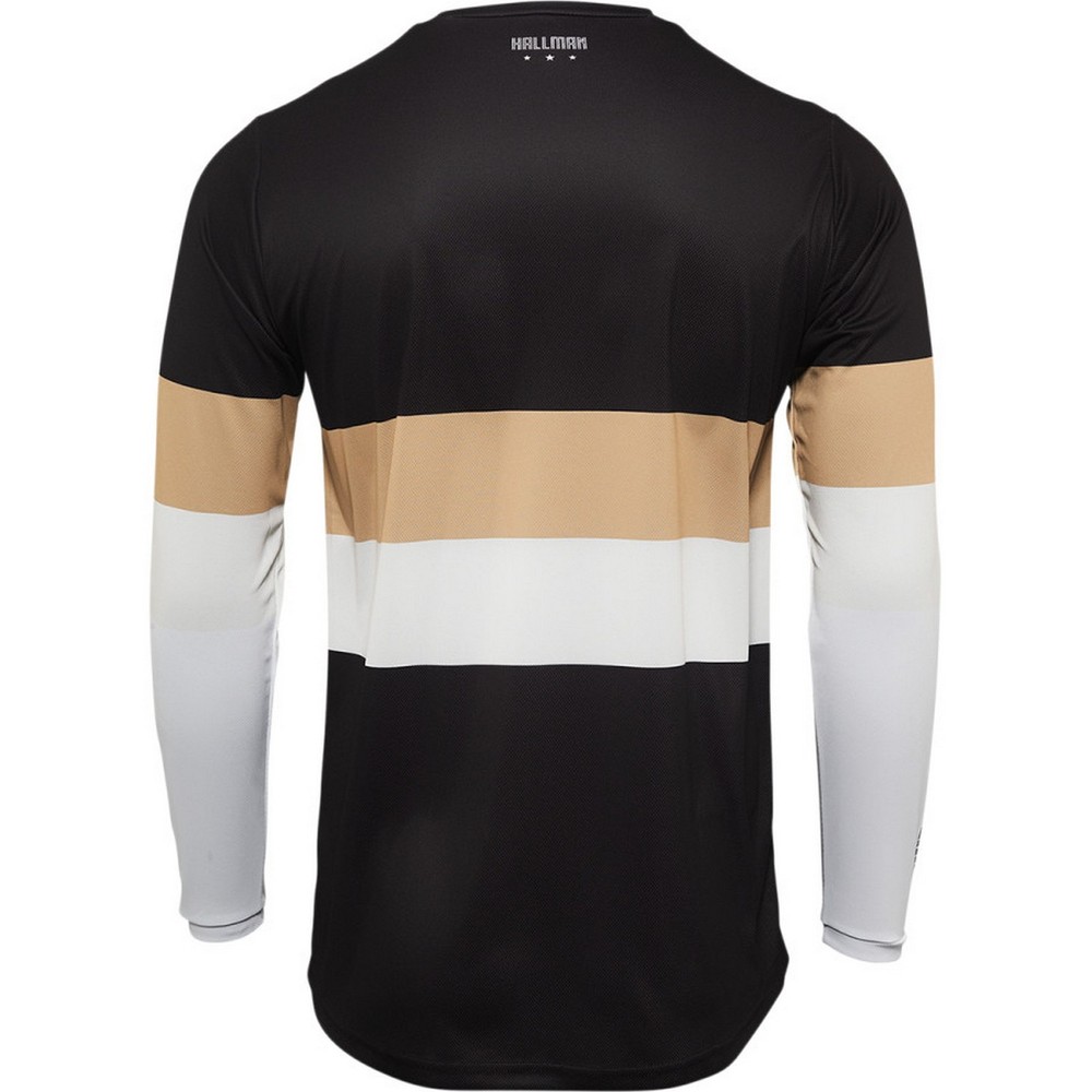 Thor Hallman Differ Draft Mens MX Offroad Jersey Black/Latte