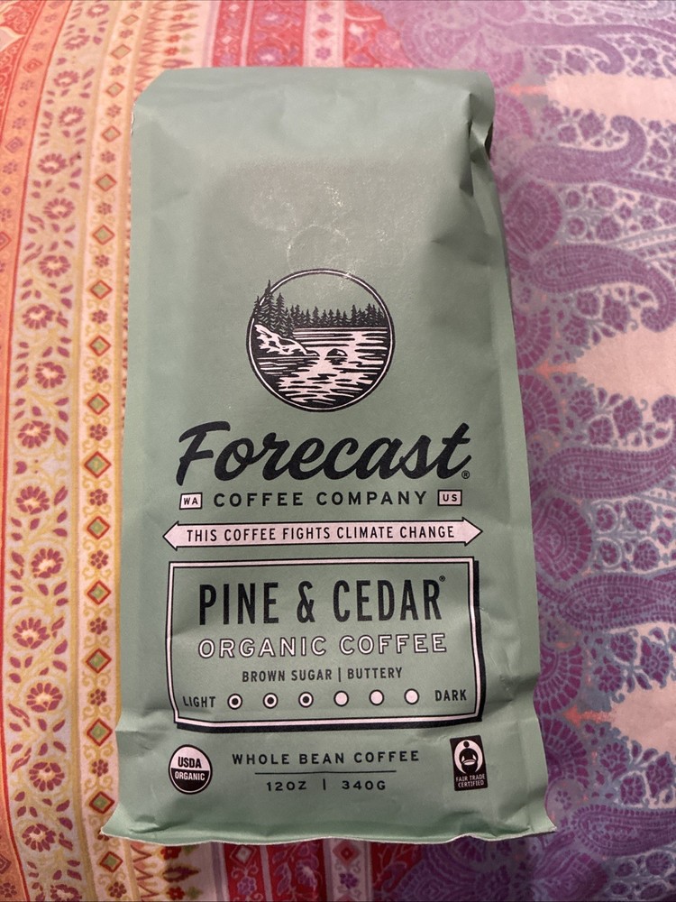 Forecast Coffee Company, Pine & Cedar, Whole Bean, Medium Roast