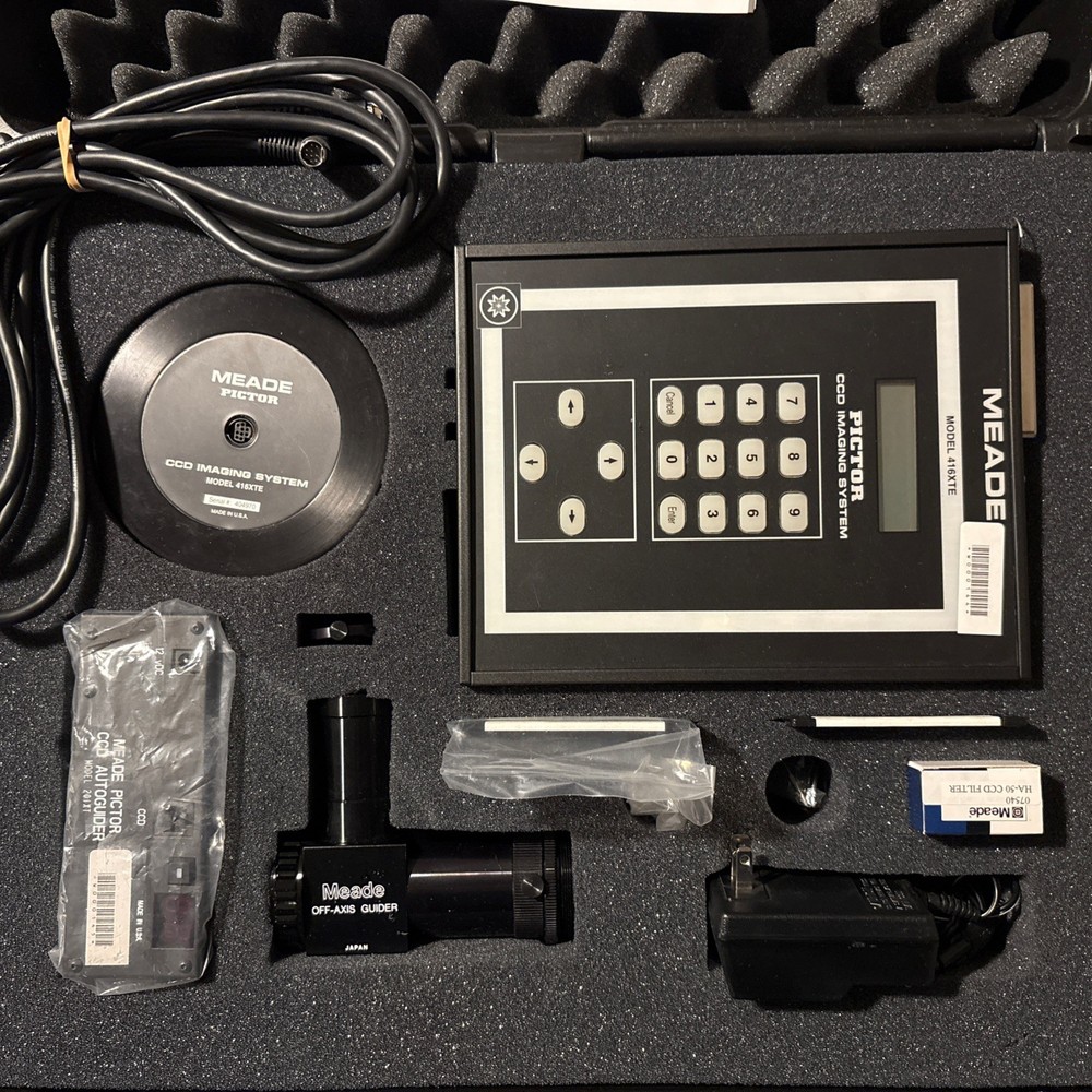 Meade Pictor 416XTE CCD Camera System W/ Case -Very Nice