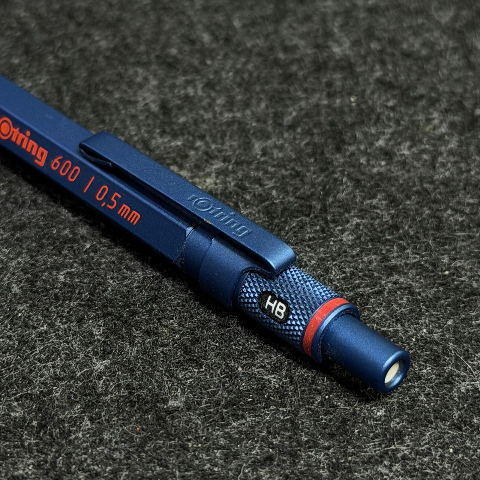 NOS Rare 2022 rOtring 600 NONBLE Limited Edition Midnight Blue 0.5mm Japan