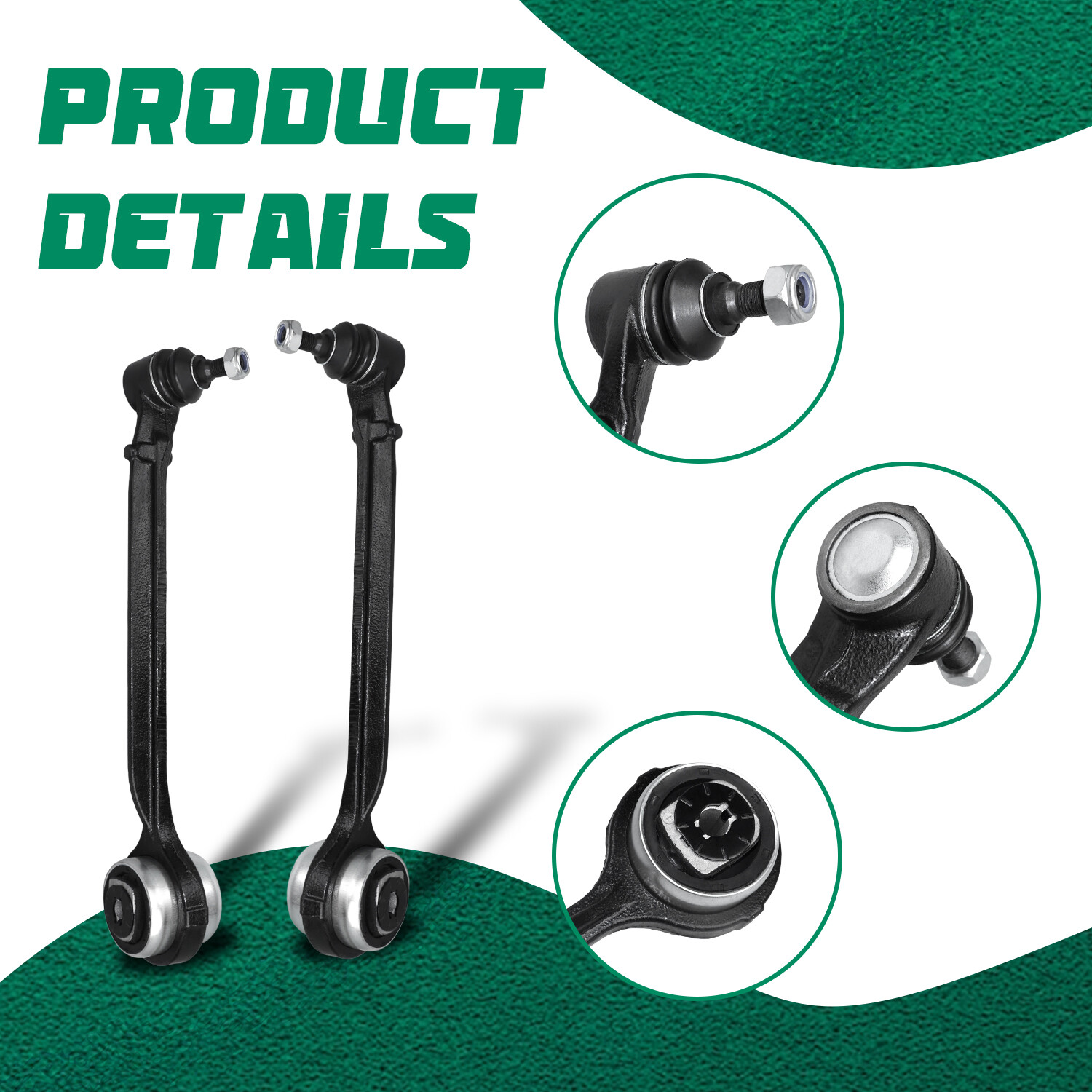 16Pc Suspension Control Arm TieRod for 2011-2019 Challenger Charger Chrysler 300