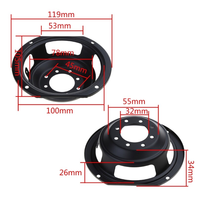 Speaker Basin Stand Speaker Frame Mount Metal Construction DIY Repairs