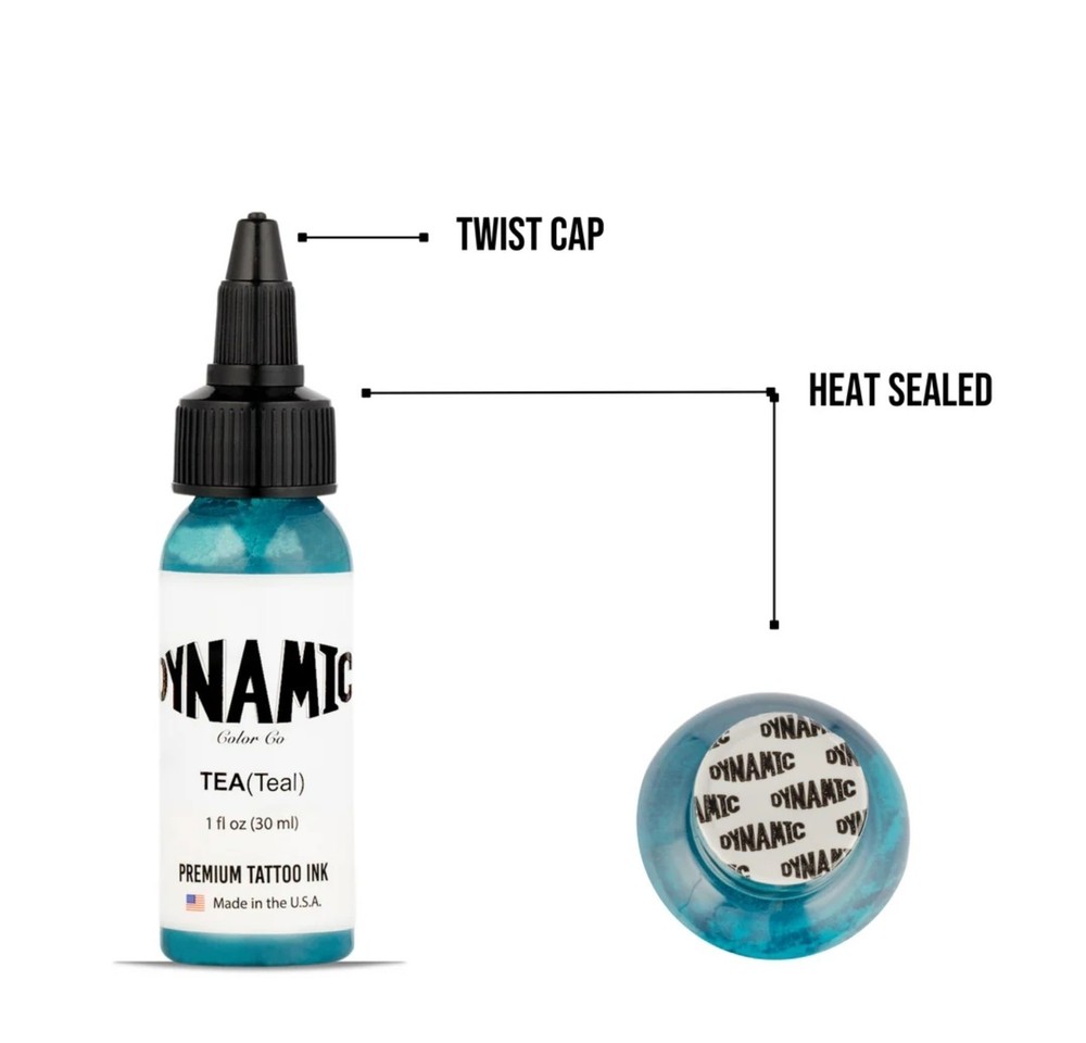 Dynamic Tattoo Ink Teal