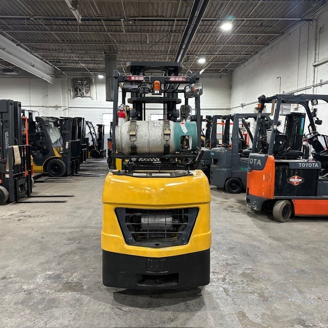 2021 Cat 2C6500 6500lbs Used Forklift Triple Mast Sideshift LP Gas 9066 Hours