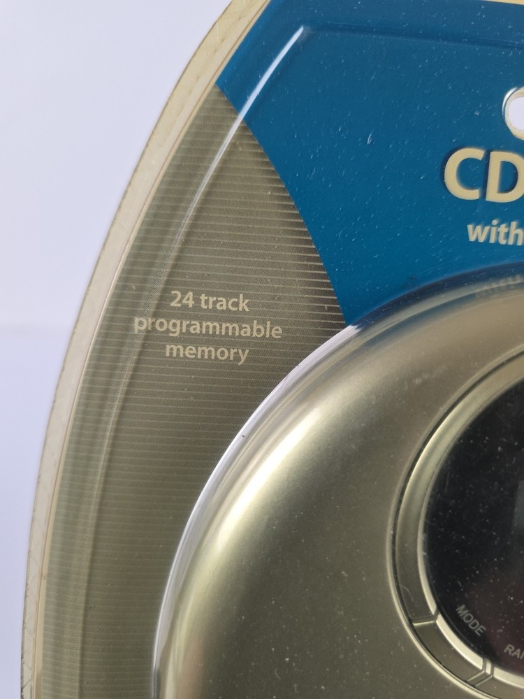 Vintage Vextra CD Player NEW/SEALED Programmable Memory Silver