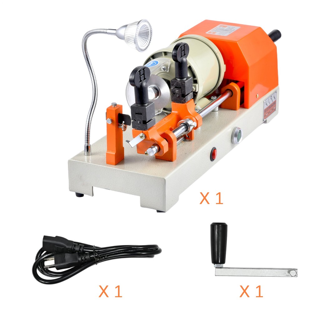 Horizontal Hardware Cutting Machine Automatic Manual Copy Machine Cutter 110V US