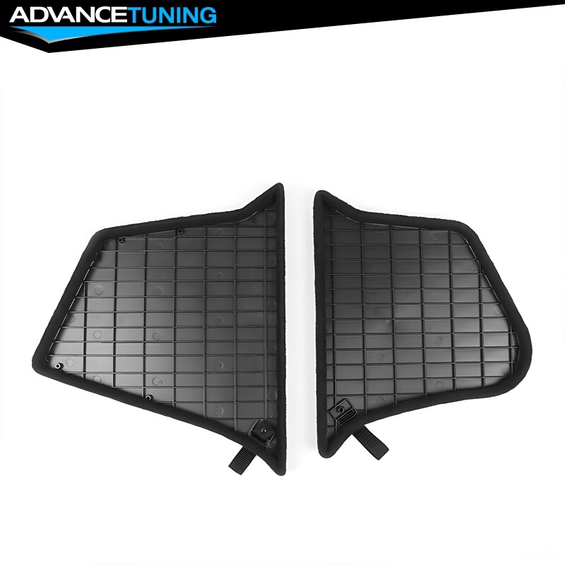 For 20-23 Tesla Model Y Cargo Side Trunk Organizer Storage Box Bins W/ Lids 4PCS