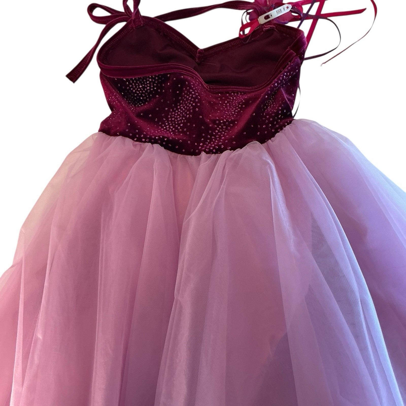 Costume Gallery Dress Purple Lavender Puffy Dress w/Bodysuit Child 6-7 Yr Medium