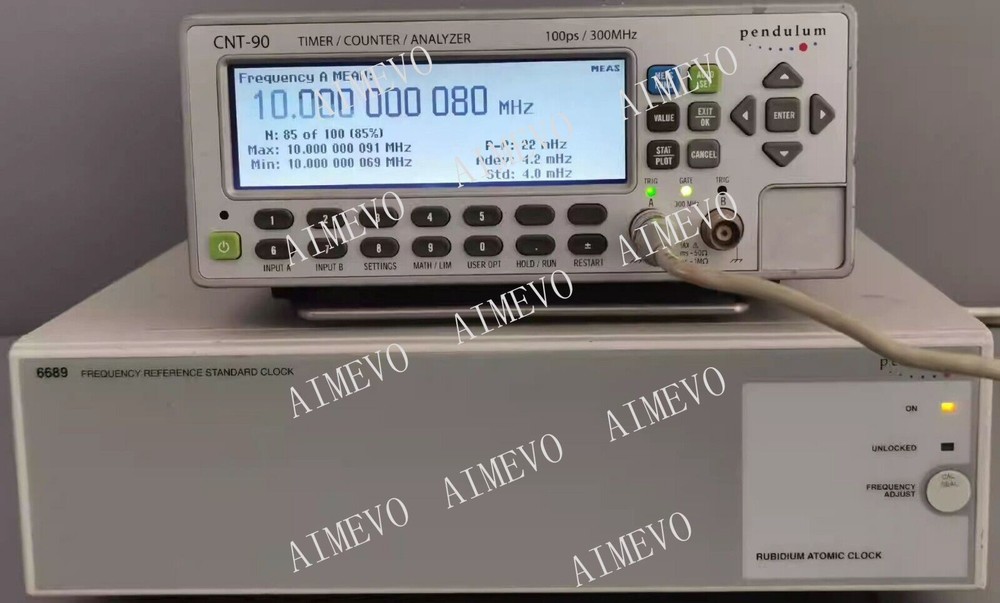 1PCS pendulum 6689 frequency reference standard clock