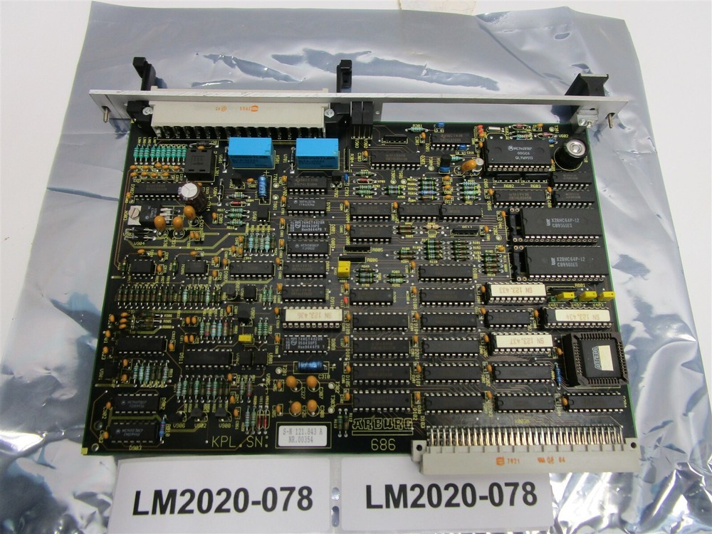Arburg 686 SN. 121:843 A Diagnostic Circuit Board
