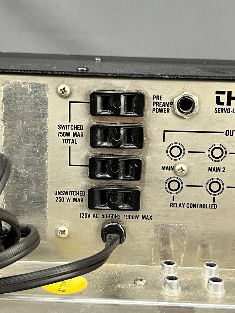 Vintage GAS THOEBE SERVO-LOOP Preamplifier AC100V; Tested