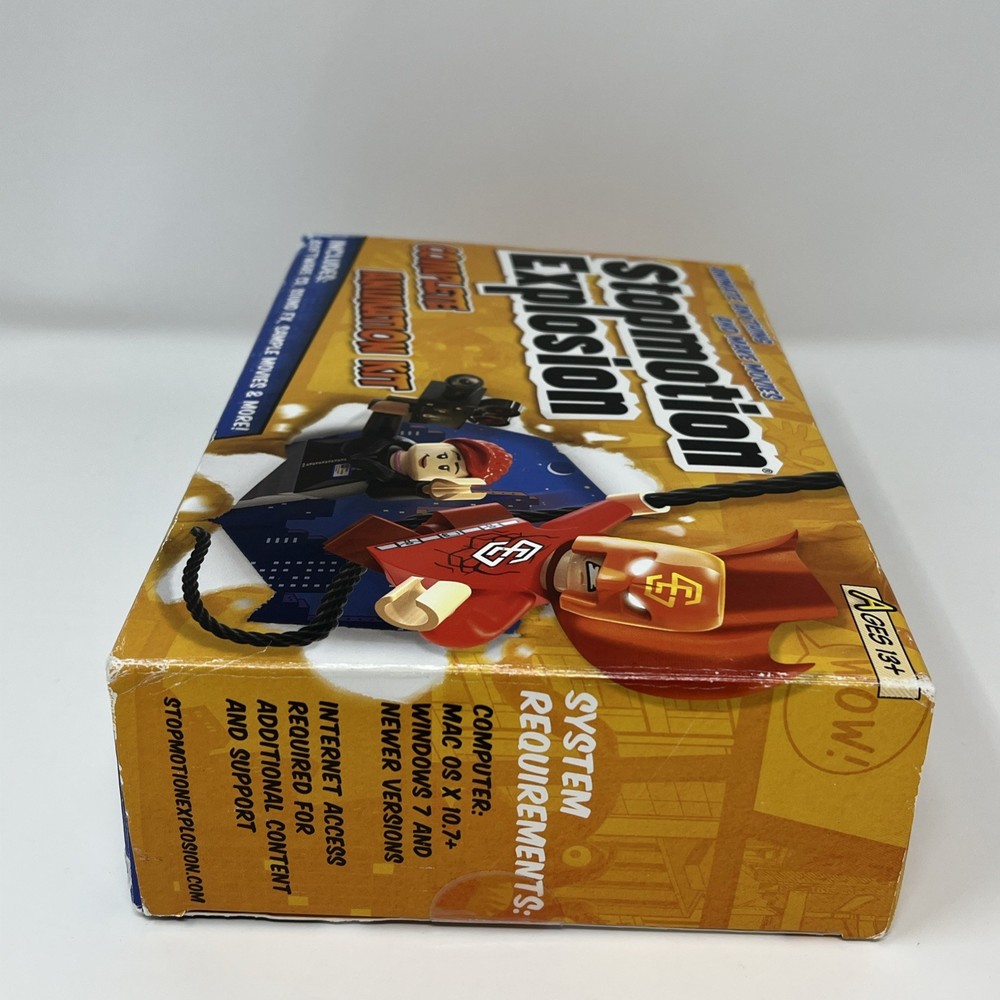 Stopmotion Explosion: Stop Motion Animation Kit w/ Full HD 1080P Camera & Book