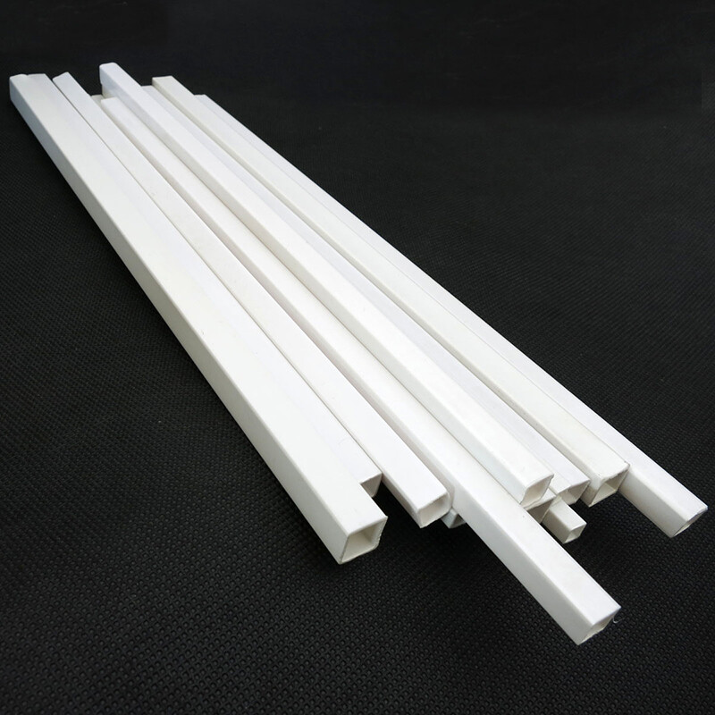 Square Tube Styrene ABS Strip Section Architecture Model Making 3mm-10mm size