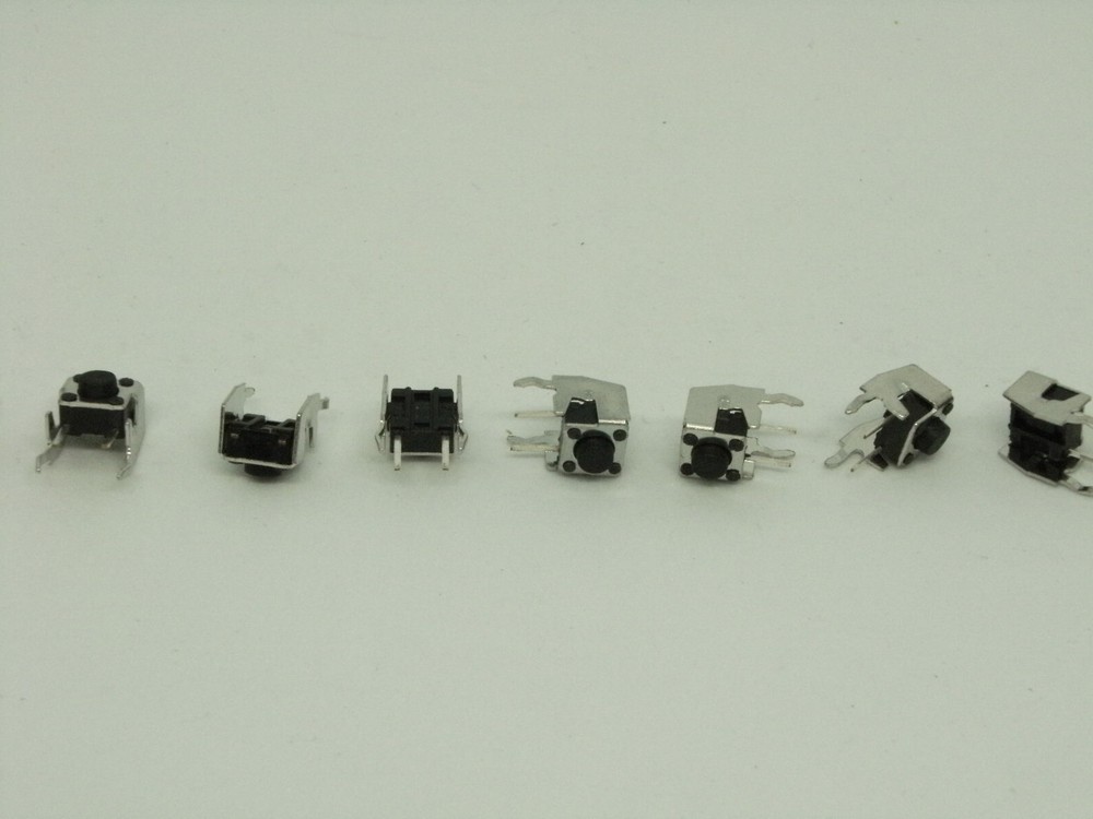 10x Pack Lot 6x6x5mm Push Touch Tactile Momentary Micro Button Switch 2+2 Pin 4P