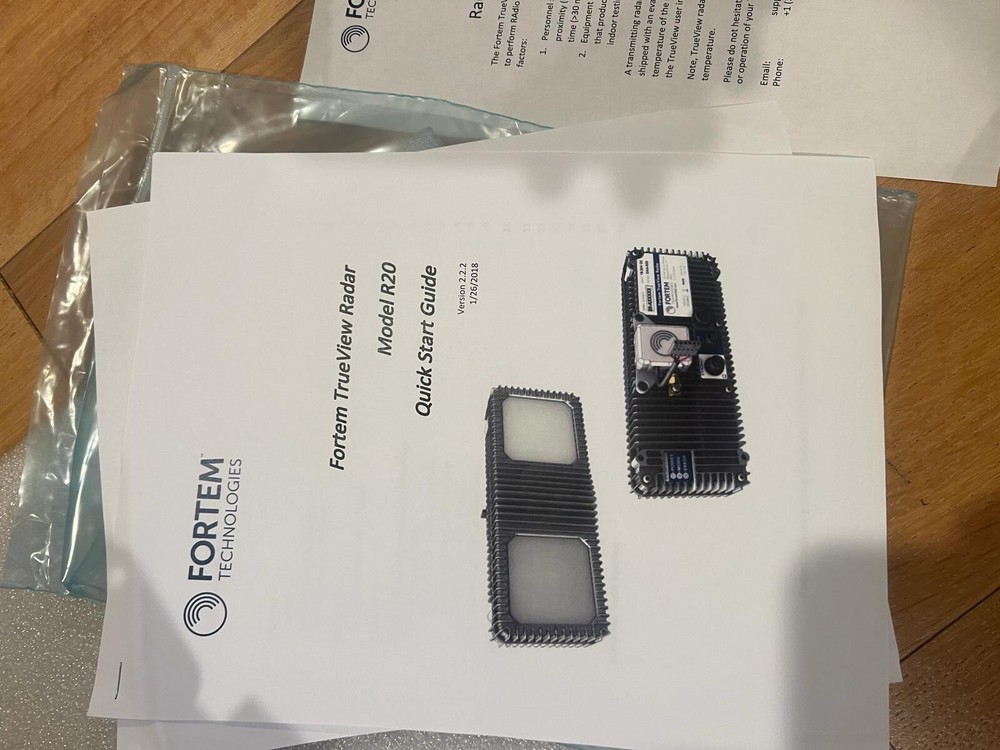 Fortem TrueView® R20 Radar