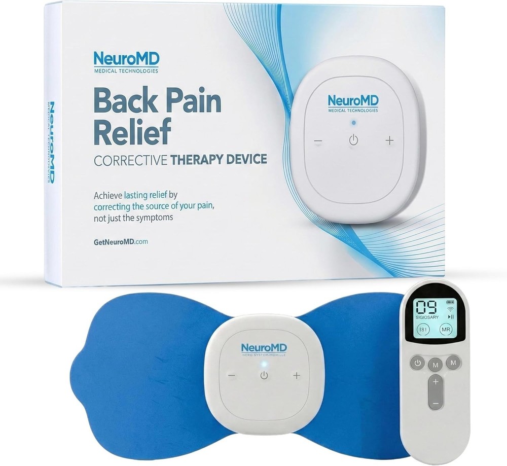 Corrective Therapy Device for Back Pain - NMES Wireless Electrode Pads | Musc...