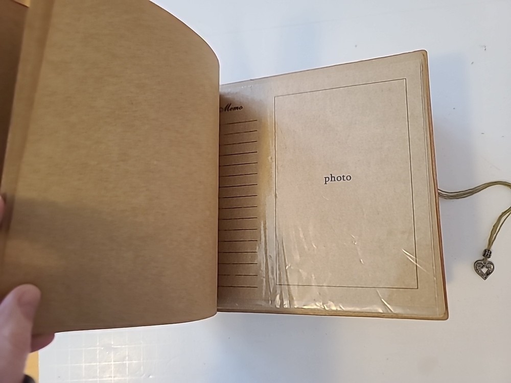 Handmade (?) Junk Journal Memory Box Photo Album