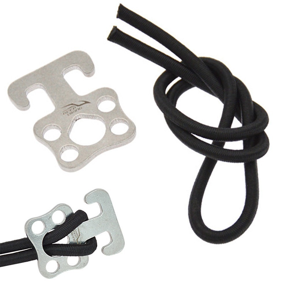Practical Tight Rope Buckle Stainless Steel Replace The Single Head Hook