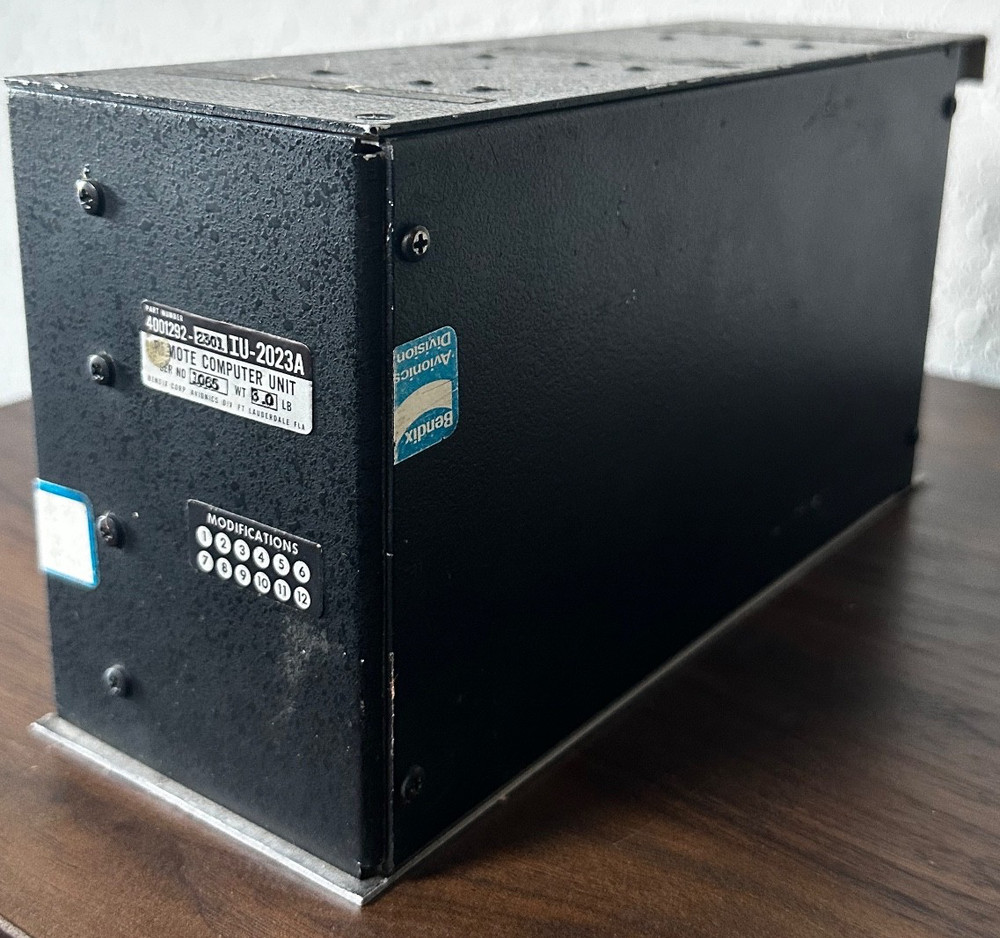 Bendix King IU-2023A Remote Computer Unit PN 4001292-2301 - Working as Removed