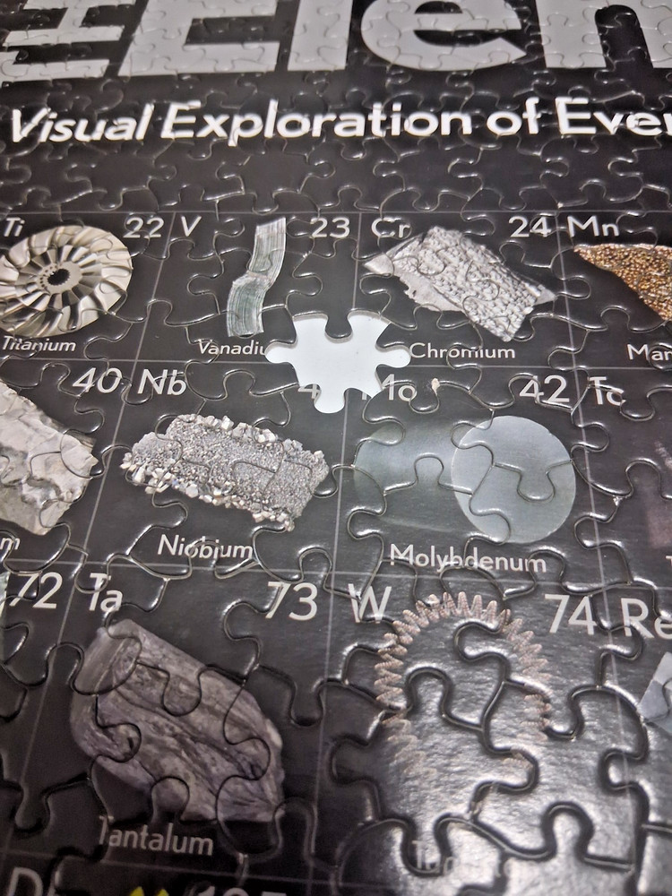 2011 "The Elements" 1000 Piece Jigsaw Puzzle by Theodore Gray
