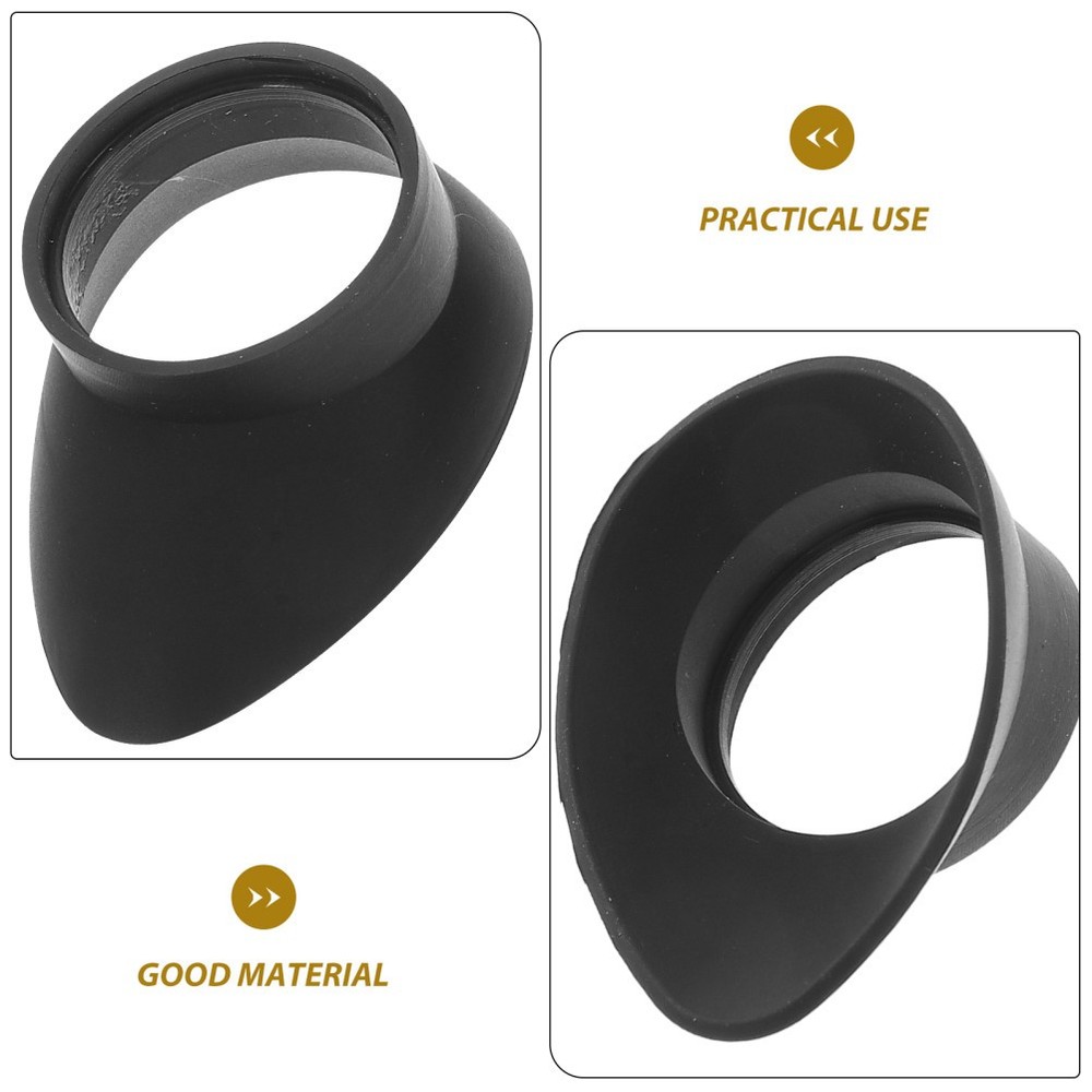 2 Pcs Microscope Goggles Eyepiece Cover for Telescope Lens Protector Cap