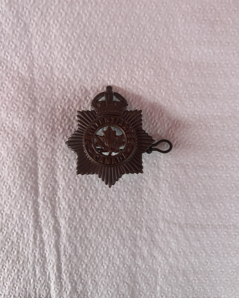 Canadian Penitentiary Badge WWll