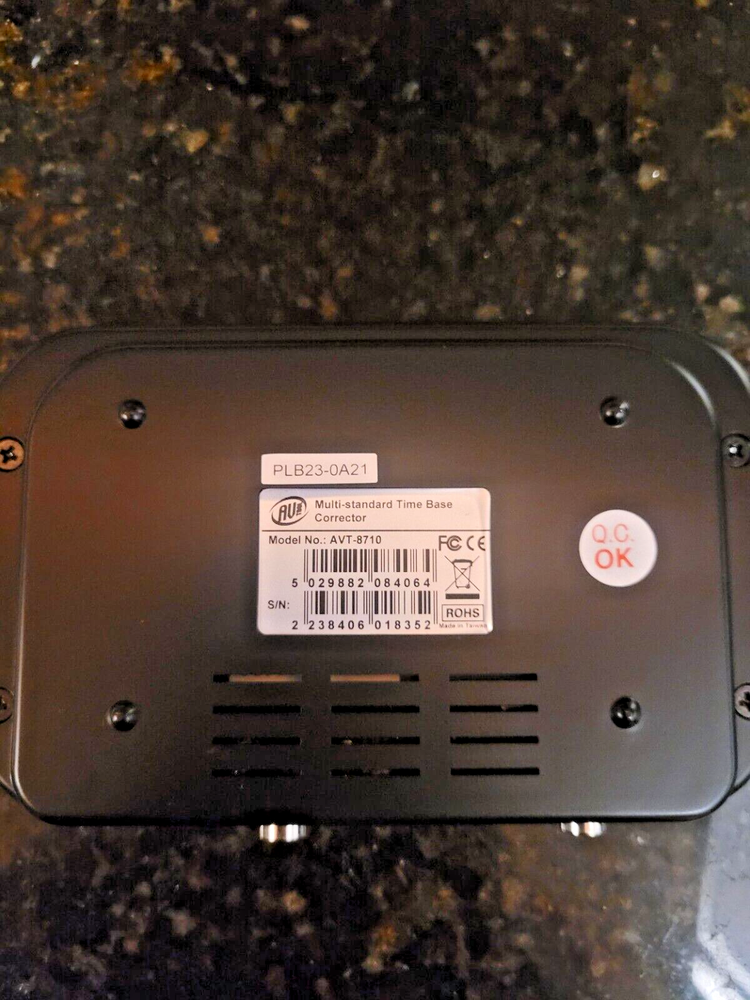 AV Tool TBC AVT-8710 Multi-system Time Based Corrector "RARE" "HARD TO FIND"