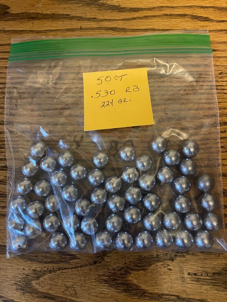 Lead Round Balls .530 50 Count