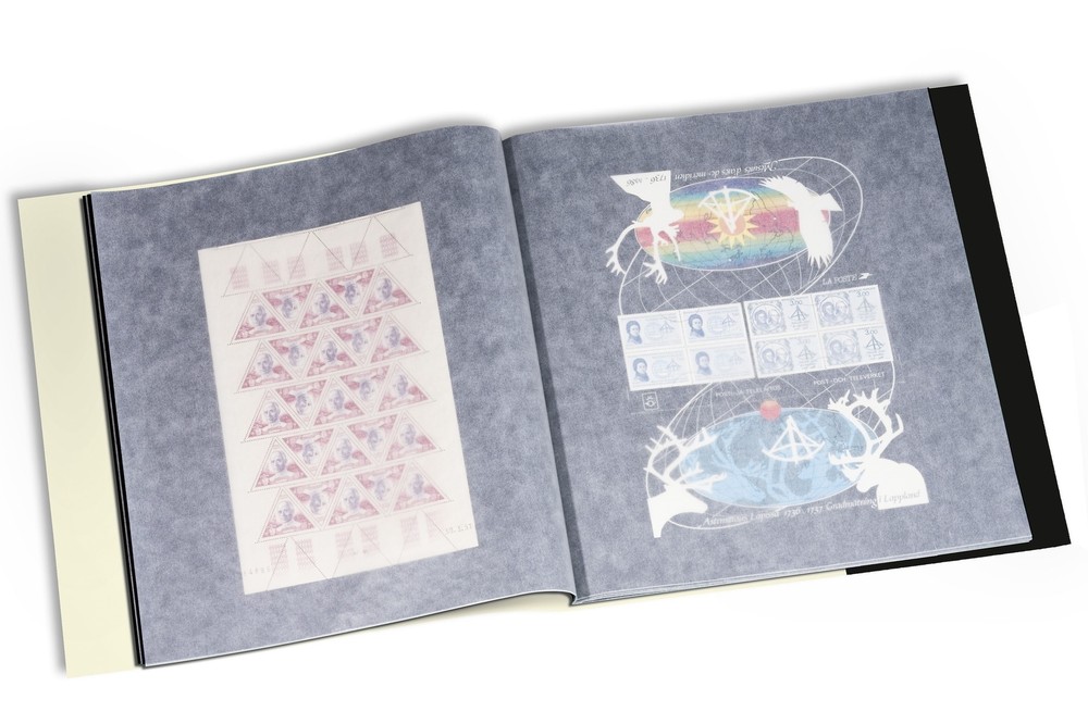 Stamp Mint Sheet File Album 24 Full Sheets Lighthouse BOGA4 340 x 370 mm Free US