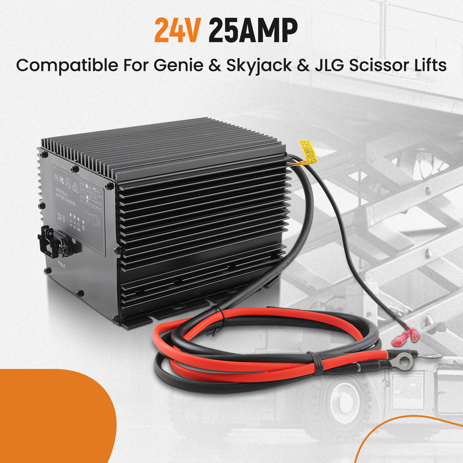 HB600 24B-24V Battery Charger for Genie & Skyjack & JLG Scissor Lifts 105739