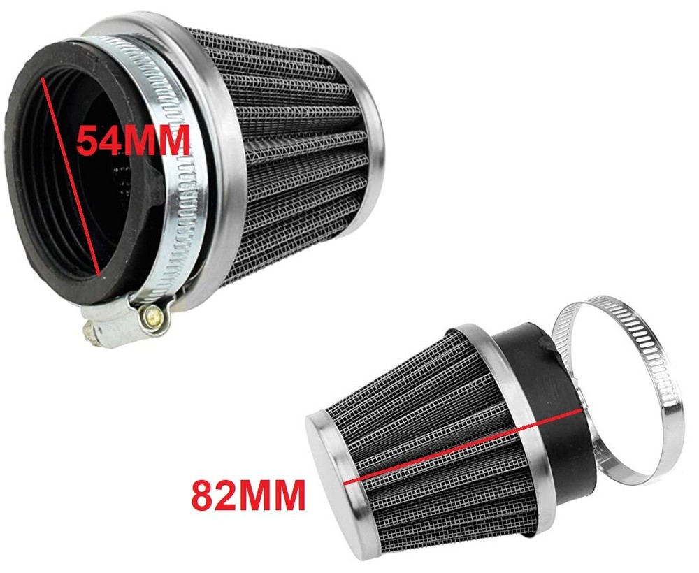 54MM Inner Diameter Performance AIR FILTER FOR ATV Motorcycle AF25