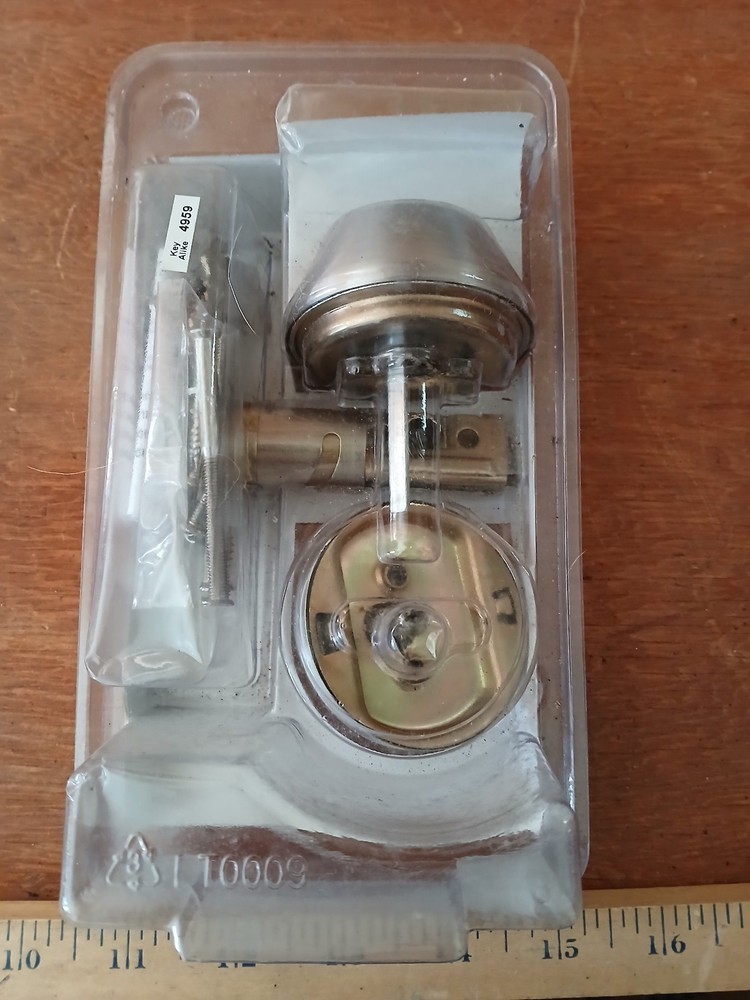 Gatehouse Single-Cylinder Deadbolt - NOS