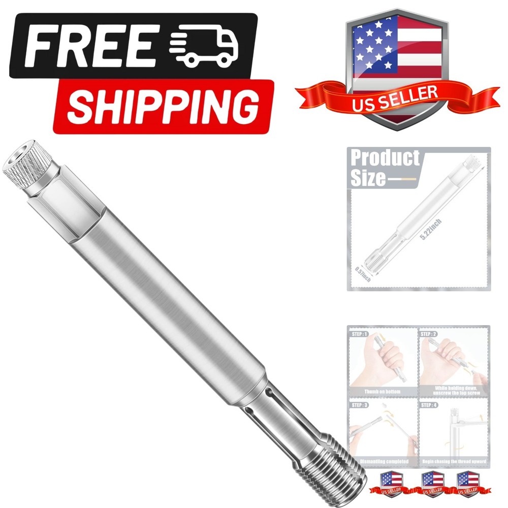 14 mm Back Tap Spark Plug Thread Tool M14x1.25 Limited Access Spark Plug Thre...
