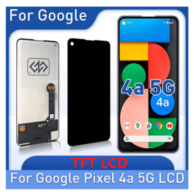 For Google Pixel 4A 5G TFT LCD Display+Touch Screen Digitizer Assembly Repair