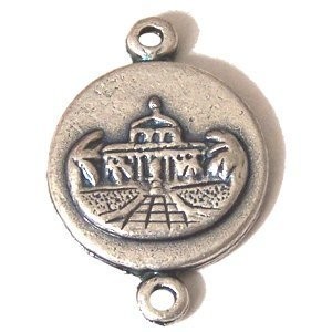 Saint Paul Basilica medal - Pewter (1.5cm-0.6" in diameter)