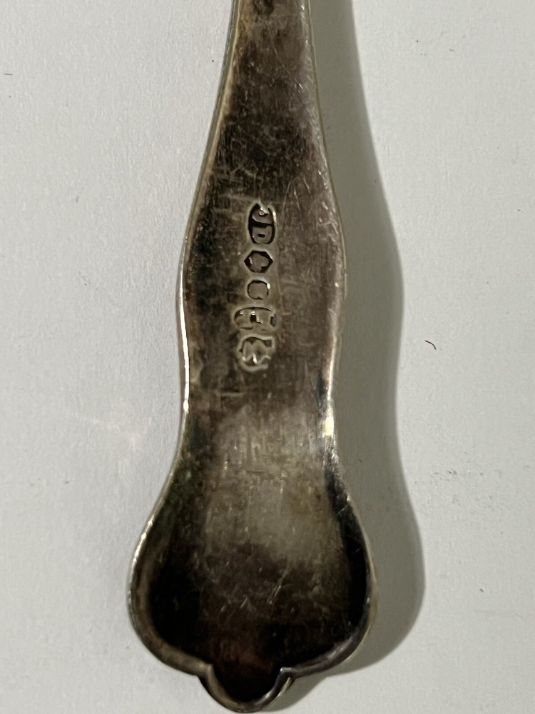 Sea Shell Shaped Old Silver Spoon