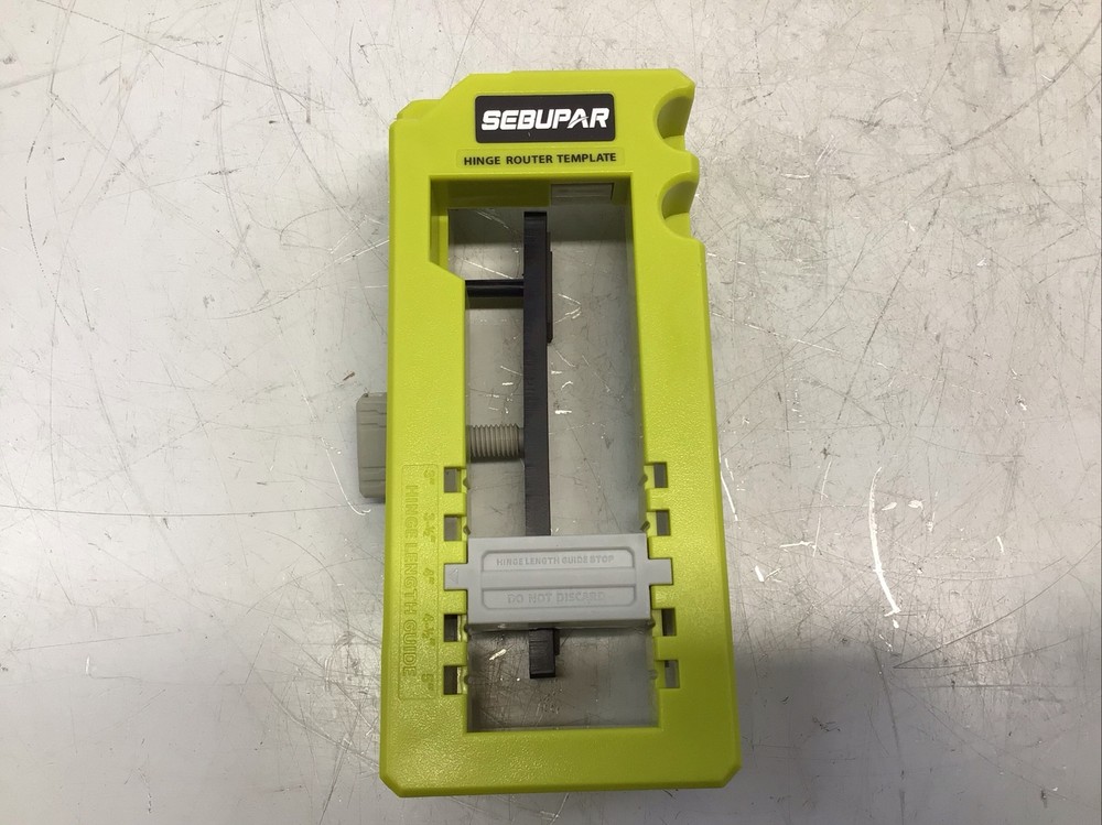 Sebupar Hinge Router Template