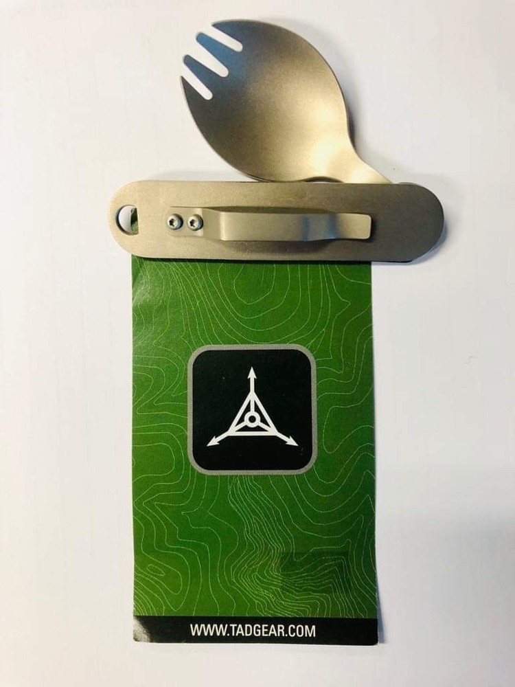 Tad Gear folding titanium spork V1