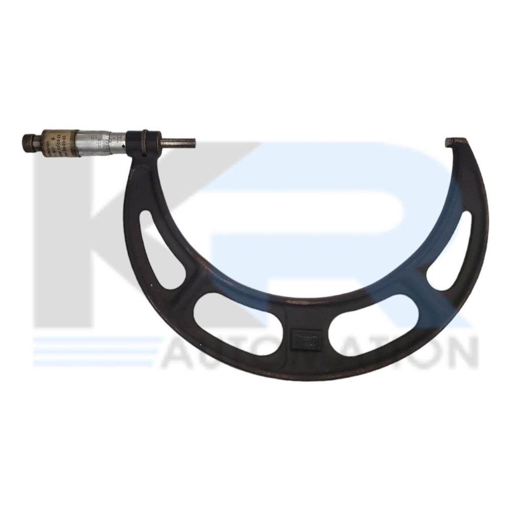 Starrett No. 436 Mechanical Outside Micrometer Ratchet Thimble 7" - 8" .0001"