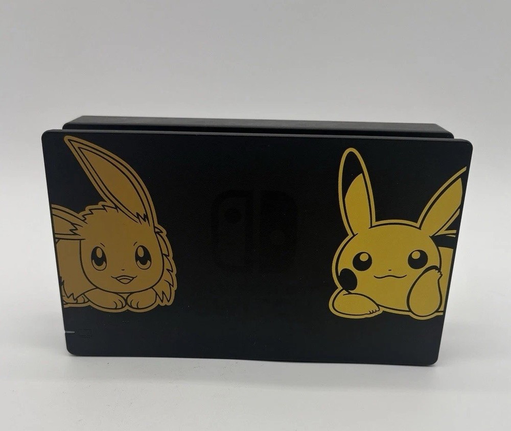 Nintendo Switch Lets Go Pikachu & Eevee Edition Dock ONLY Authentic