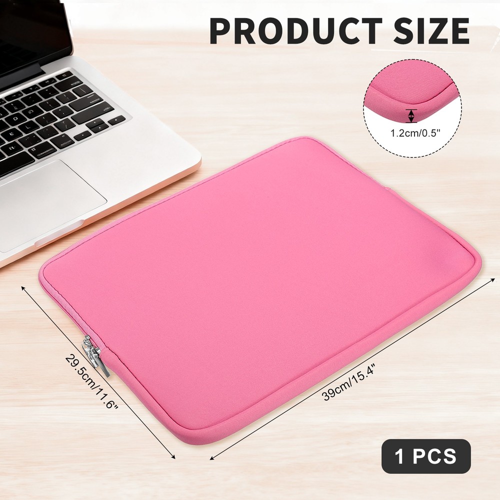 Laptop Case Waterproof Computer Sleeve for 15.6" Lenovo Notebook Pink