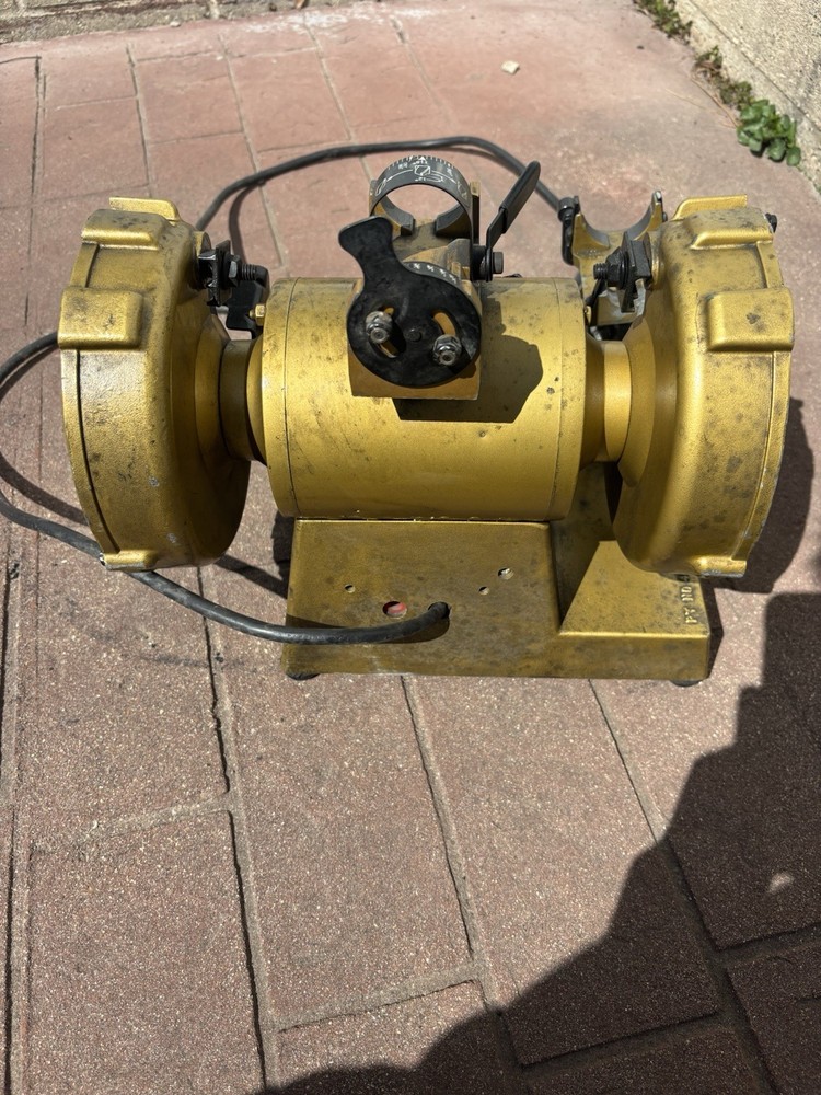 Darex Drill Sharpener 1/3HP Bench Grinder w/ Jig / MISSING HOLDER